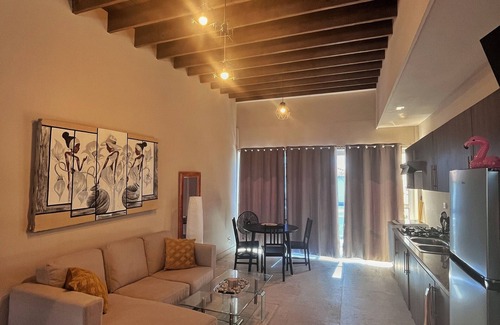 Los Melones Apartment | Charming loft in a private residence with pool