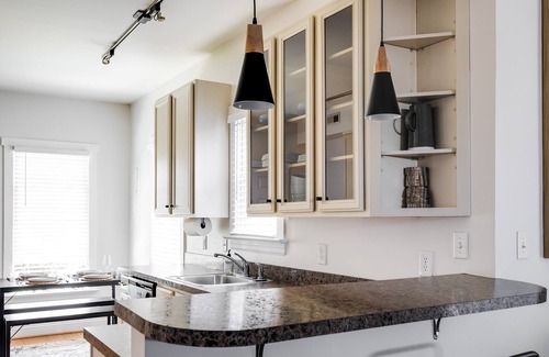 North Chesterfield Apartment | Charming Manchester Gem with Fenced Backyard & Off-Street Parking