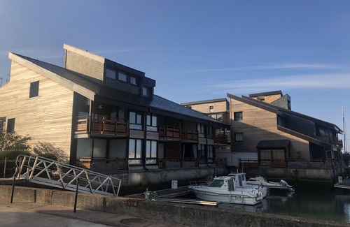 Deauville Apartment | Charming marina with all comforts, view of the boats