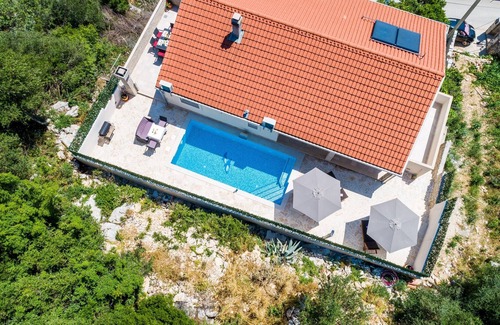 Mokosica Villa | Charming Mokosica Villa | 3 Bedrooms | Villa Tranquility Nest Beniva | Private Pool | Partial Sea Vi