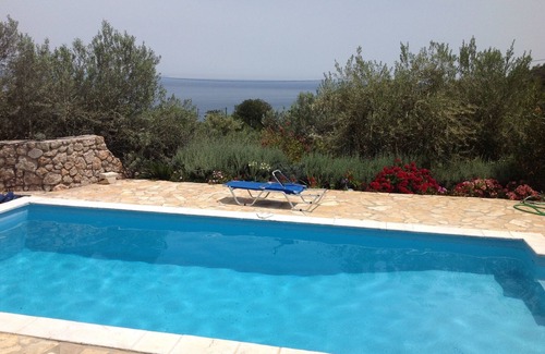 Livadi House | Charming Peloponnesian villa nestled among olive trees. Sea view.