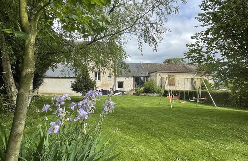 La Mesniere Cottage | Charming Percheron House with Games Room, Terrace, and Enclosed Garden