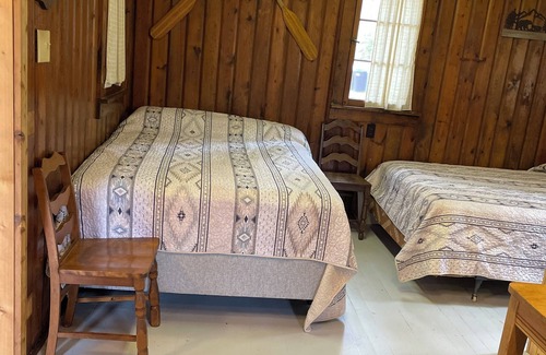 Itasca County Resort | Charming resort with new beds and great swimming beach Wirt Mn