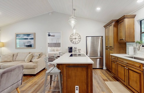 Sylva House | Charming Riverfront Retreat With Deck, Yard, Private Hot Tub, Fireplace & Grill
