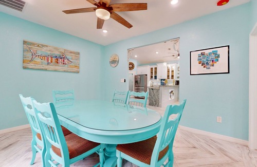 Fulton House | Charming Rockport retreat with modern comforts, enclosed yard, and beach access