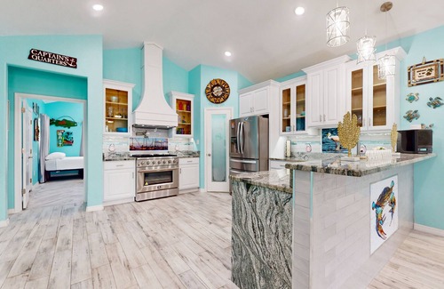 Fulton House | Charming Rockport retreat with modern comforts, enclosed yard, and beach access