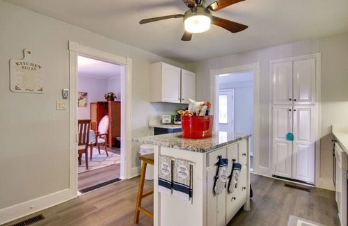 Salisbury House | Charming Salisbury Getaway w/Grill & Fire Pit!