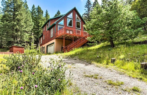Cloudcroft House | Charming, secluded 2-BD/2Bath house, with stargazing deck, near Cloudcroft