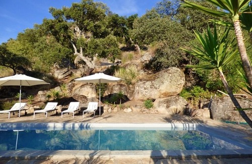 Albala Cottage | Charming spacious barn in beautiful tranquil scenery, pool on property