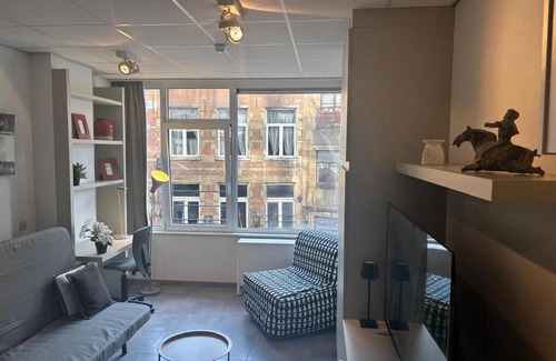 Ilot Sacre Apartment | Charming Studio in Central Brussels - Walk Everywhere!