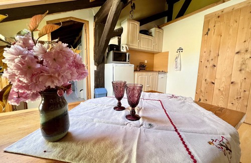 Le Menil Apartment | Charming studio in farmhouse with terrace and parking - Vosges mountains