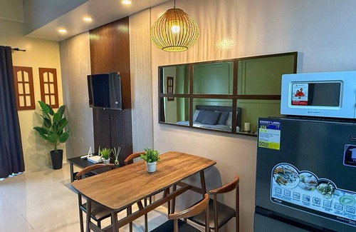 Canlubang Apartment | Charming Swiss-Inspired Studio with WiFi and AC in Alpine Crosswinds Tagaytay