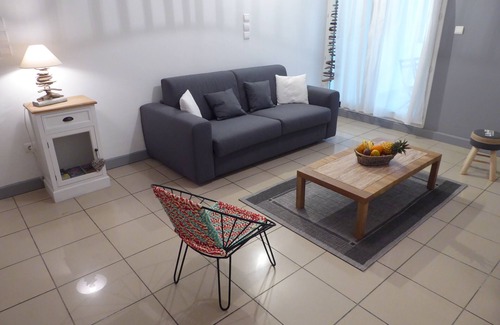 Boucan Canot Apartment | Charming T2 in Boucan Canot - La Canotière du Boucan - 55 m²
