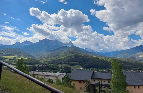 Barcelonnette Apartment | Charming T2 with terrace for 4 in Barcelonnette