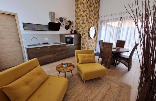Thuir Apartment | Charming town center residence with terrace and view of the Canigou mountains
