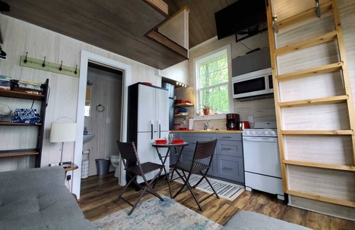 Rumsey Cabin | Charming Treehouse with Lake View and Access