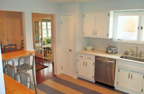 Silver Beach House | Charming updated home with pool on quiet street. Near Silver Beach