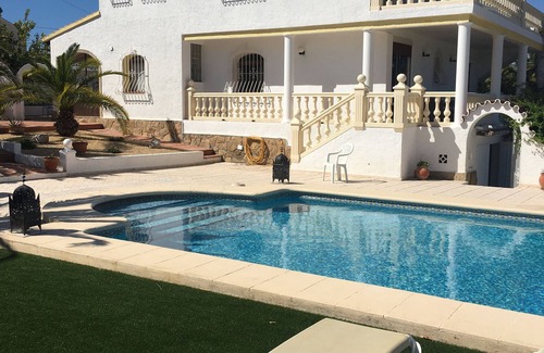 Benitachell House | Charming villa for 8 people in a quiet location, with large swimming pool and magnificent view