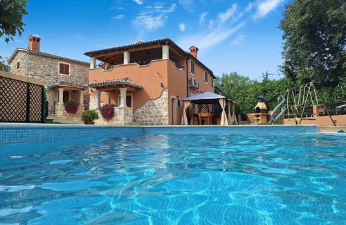 Krsan Villa | Charming villa with private pool and children's playground ideal for family vacations