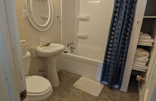 Windsor Apartment | Charming Windsor Apartment: Easy access to Katy and Rock Island Trails.