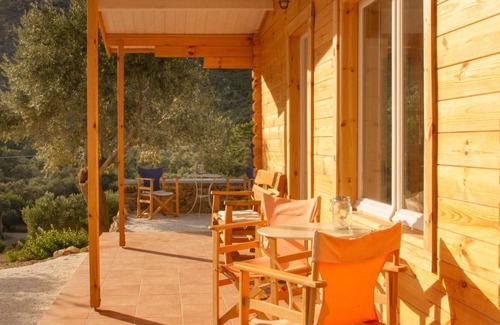 Agía Eiríni Cabin | Charming Wooden Eco-House in unspoiled nature surrounding Sougia