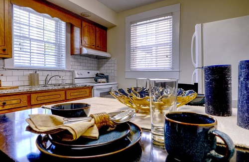 Kannapolis Apartment | Charming Workspace Oasis