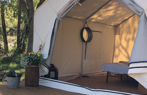 Durango - Purgatory RV Rental | Charming Yurt on the Pine River | Escape from It All - Fly Fishing, Privacy
