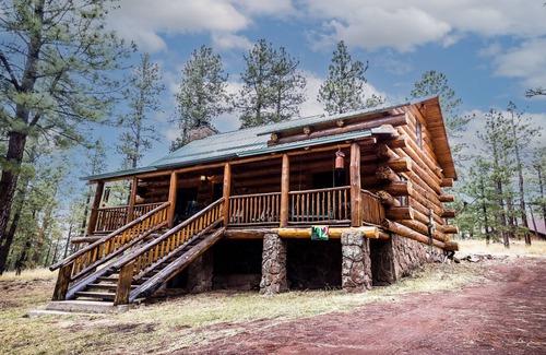 Greer Cabin | Chateau Relaxeau Cozy Log Cabin in the Woods