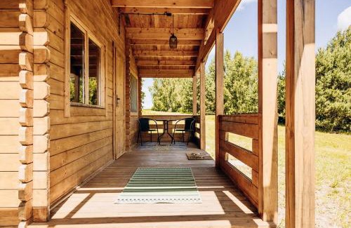 Barczewo Cabin | Chatka na Wzgórzu, Jacuzzi, Staw z możliwością łowienia ryb, Cisza, Spokój