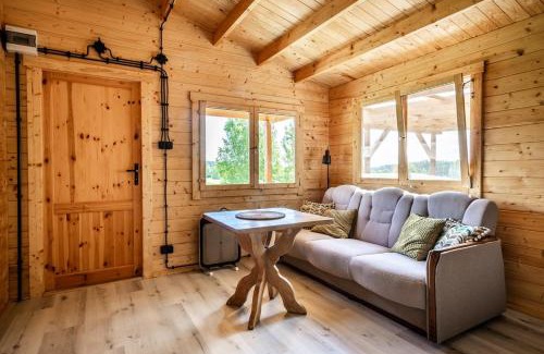 Barczewo Cabin | Chatka na Wzgórzu, Jacuzzi, Staw z możliwością łowienia ryb, Cisza, Spokój