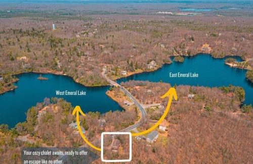 Long Pond Ski Chalet | Cheerful Chalet - Fireplace, BBQ, Firepit& Hottub