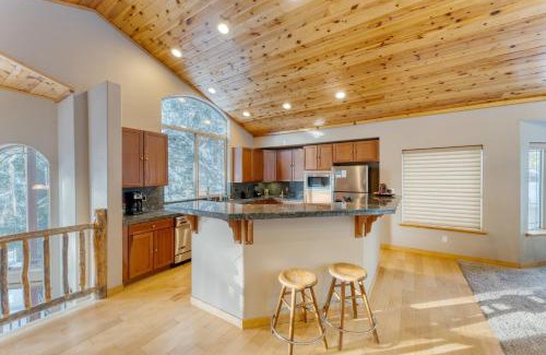 Country Club Estates House | Cherry Hills Spacious Tahoe Cabin with Deck Fireplace Open Interiors