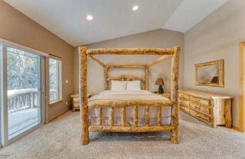Country Club Estates House | Cherry Hills Spacious Tahoe Cabin with Deck Fireplace Open Interiors