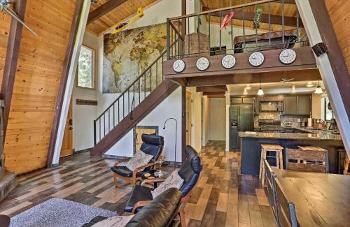 Lake Almanor West House | Chester Cabin with Deck - Walk to Lake and Golfing!