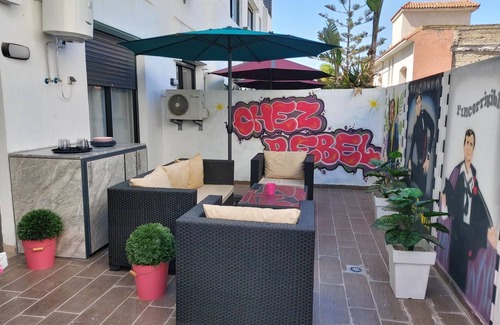 Ain Chock Apartment | Chez Bebel with panoramic pool