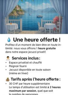 Bevaix Apartment | chez moumie studio meublée piscine jacuzzi chezmoumie