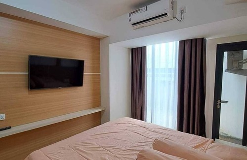 Batam Apartment | Chic 1-bedroom apartment in terrific Kepulauan Riau with AC, WiFi.