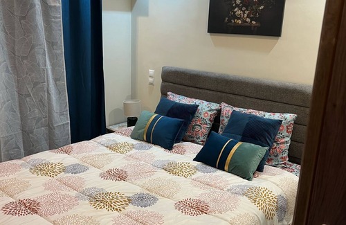 Kallithea Apartment | Chic 1-bedroom apartment with WiFi, AC in vibrant Kallithea
