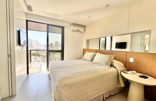 Leblon Apartment | Chic 1BR Apartment with 2 Balconies and Pool at Monsieur Le Blond in Leblon Rio de Janeiro by Le Ciel Brasil