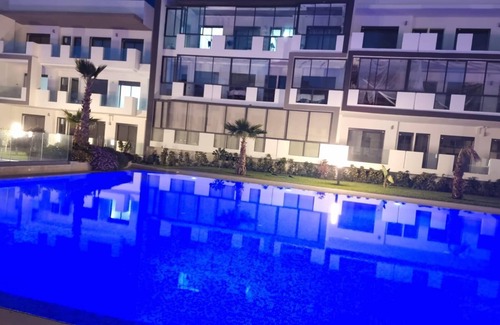 Dar Bouazza Apartment | Chic 2-bedroom apartment with fitness room, WiFi in charming Tamaris