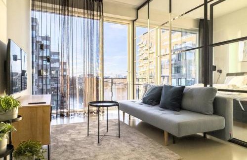 Amager Apartment | Chic Atelier with Breathtaking Waterfront