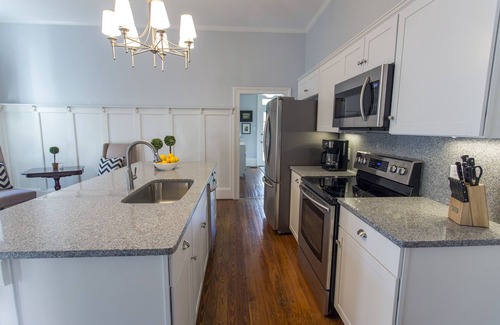 Historic Downtown Savannah House | Chic Bohemian Two-Story Home w/Courtyard & Parking by Lucky Savannah