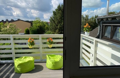 Rhein-Erft-Kreis District Apartment | Chic child-friendly apartment with balcony, barbecue PlayStation in Cologne Pulheim