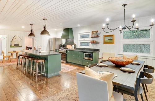 Highlands House | Chic Highlands Cabin Retreat with Deck and Office!
