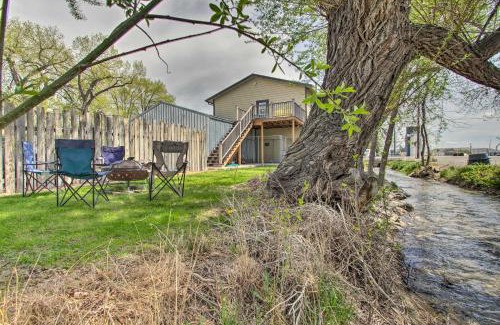 Bynum Apartment | Chic Retro Retreat in Choteau Walk to Dtwn!