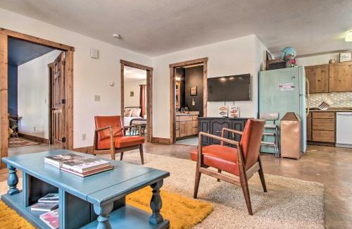 Bynum Apartment | Chic Retro Retreat in Choteau Walk to Dtwn!