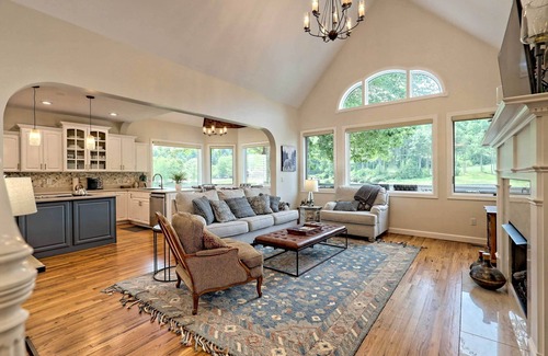 Sky Valley House | Chic Sky Valley Resort Home on Golf Course!