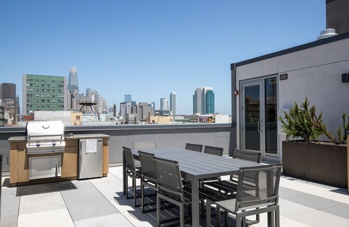 Mid-Market Apartment | Chic Soma 1BR w/BBQ, Lounge, close to BART, by Blueground