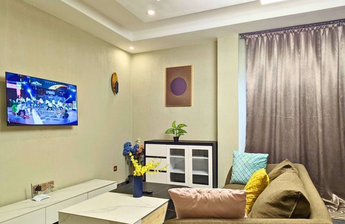 Douala Apartment | Chic studio with parking near the airport