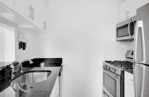 Lincoln Square Apartment | Chic UWS 2BR w/Gym, Elevator & DM, near Lincoln Center, by Blueground